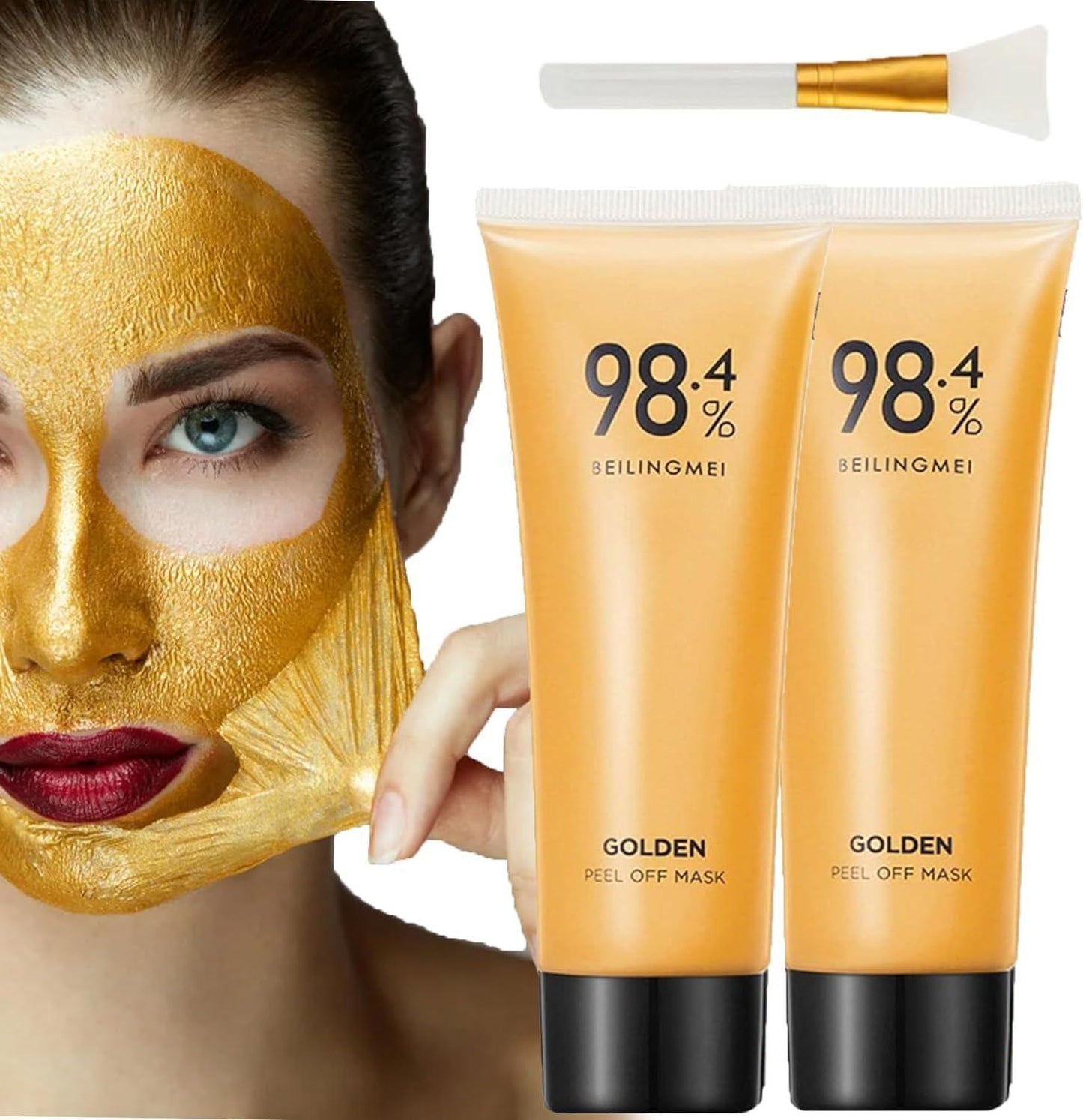 Gold Peel off Mask (Pack of 2) - StyleTag