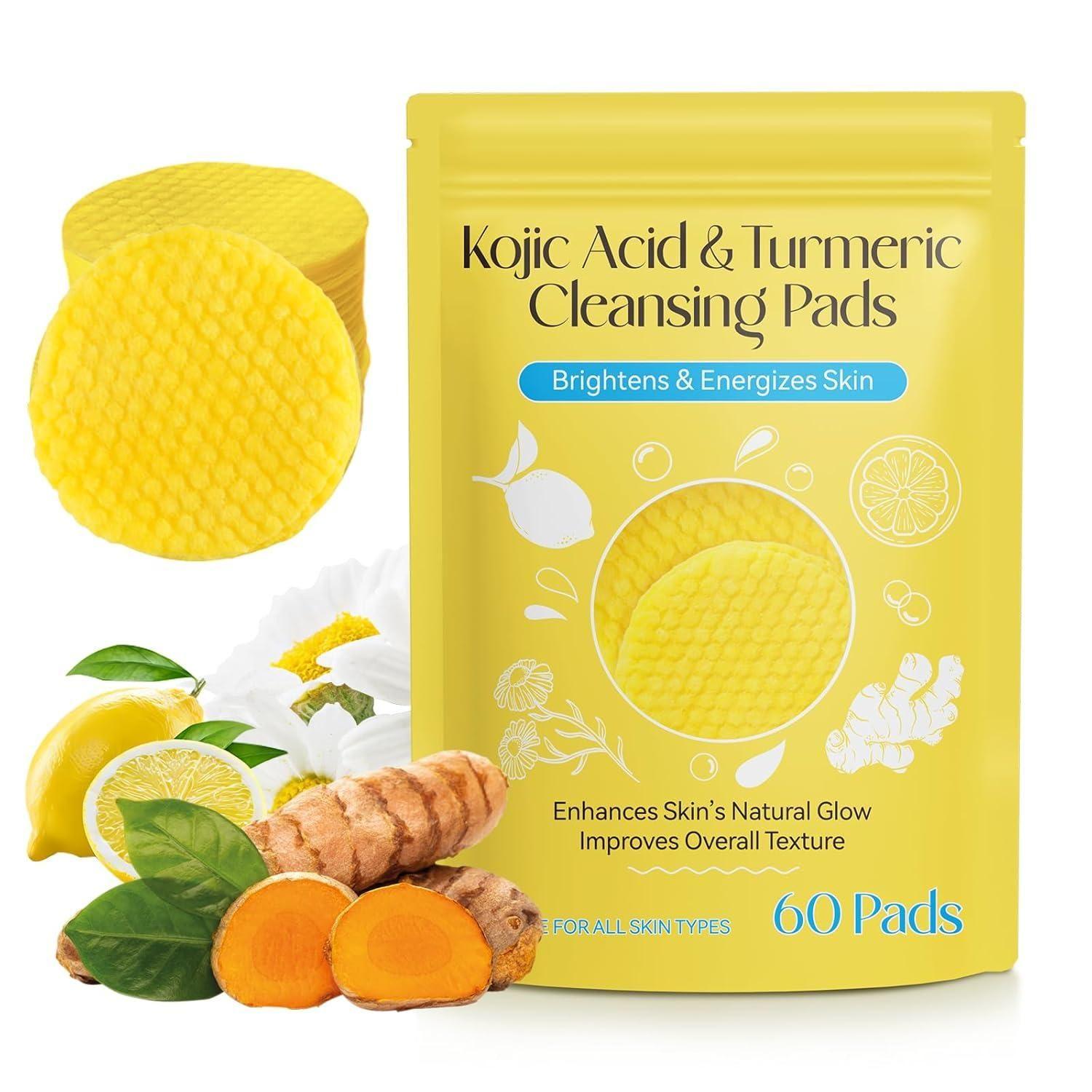 Turmeric Kojic Acid Cleansing Pads - StyleTag